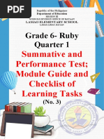 Summative and Performance Test Q1 No.3