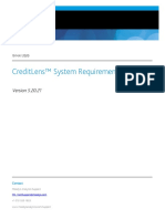 CreditLens™ System Requirements