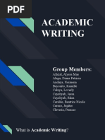 Academic Writing (Cara2) - Group 2