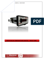 Manual de Instrução: Monitor de Temperatura Digital - Moni Temp