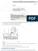 Procedimiento para Reemplazar Empaque Tapa Valvulas