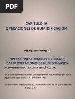 Humidificación II