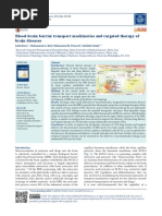 Blood-Brain Barrier Transport Machineries and Targeted Therapy of Brain Diseases