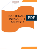 Propiedades Fisicas de La Materia