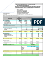 6.0 Resumen de Valorizacion Mensual