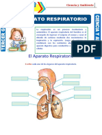 El Aparato Respiratorio para Tercer Grado de Primaria