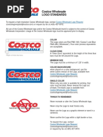 Costco Logo Standards