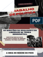 Trabalho de Política