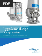 Xylem Flygt 2600 Sludge Product Brochure 50hz