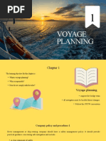 Voyage Planning - Part 1