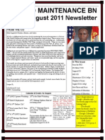 Aug 2011 Newsletter