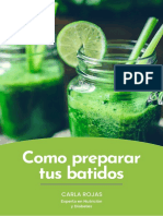 Guía - Como Preparar Tus Batidos