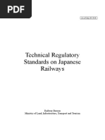 Technical Regulary Standard of Japanese Railway