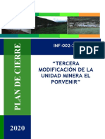 INF - 002 - 2020 - Ambiente Socio Economico Del Plan de Cierre de La Unidad Minera El Porvenir