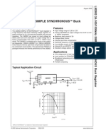 LM2852 Synchronous Buck