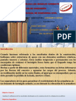 (Trabajo Grupal 04) Encofrados y Recubrimientos en Obras Civiles