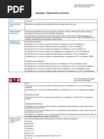 Semana 4 - Guion - Operaciones Con Excel