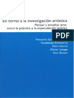 El Tonod e La Investigación Artística