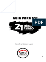 Guia para Los 21 Dias de Ayuno