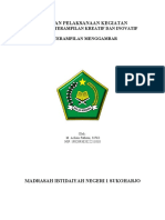 LAPORAN PELAKSANAAN KEGIATAN Kreatif Inovatif Menggambar