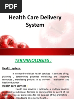 1.2 Health Care Delivery System