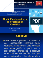 Tema 1 Fundamentos de La Investigacion Cientifica