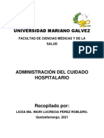 Libro Administracion Del Cuidado Hospitalario