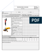 SSTA-FO-022 Preoperacional de Pulidora V2