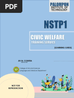 Nstp1 - Cwts Lesson 1 NSTP Act of 2001