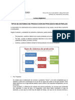 Tipos de Sistemas de Produccion en Procesos Industriales