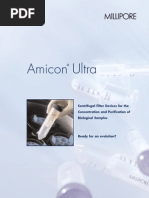 AMICON Ultra Centrifuge Devices