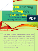 Screen Printing Technology Hand Book