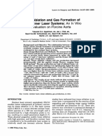 Tissue Ablation and Gas Formation of Two Excimer Laser Systems - An in Vitro Evaluation On Porcine Aorta