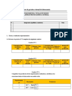 Reporte de Resultados Laboratorio Semana 5 Química General II