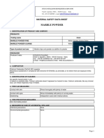 MSDS - Marble Powder en