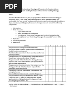 Rubrics - New Normal Teaching 2021