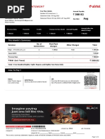 Airtel Fiber Aug