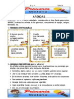 Ficha Del 3° y 4° Primaria - Ficha 19