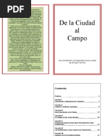 De La Ciudad Al Campo - Book Print Format