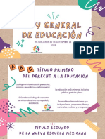 Ley General de Educacion