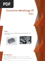 Extractive Metallurgy of Iron