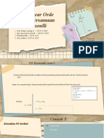 Kelompok 4 PDB - PD Orde Satu Bernoulli
