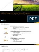 SAP Farm Management and Grower Management