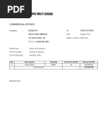 Commercial Invoice