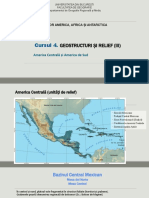 Cursul - 4 - Geologia Si Relieful - America - Centrala - Si - de - Sud