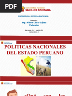 Sesión Nº4-Politica Nacional