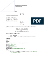 Ejerciciso Dinamica de Fluidos Computacional