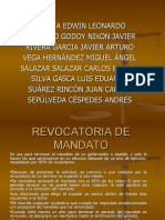 Rovocatoria de Mandato