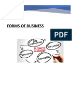 Forms of Business