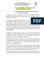 PS Edital de Seleção 01.2022 - Retificado - Ppginde Turma 2023